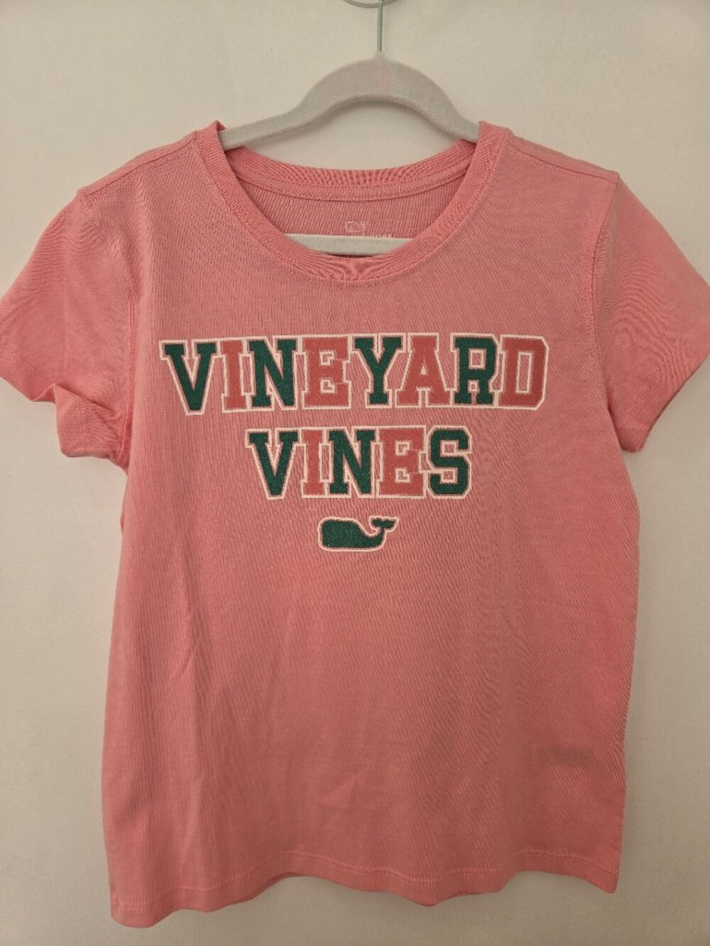 Vineyard Vines girls pink t-shirt